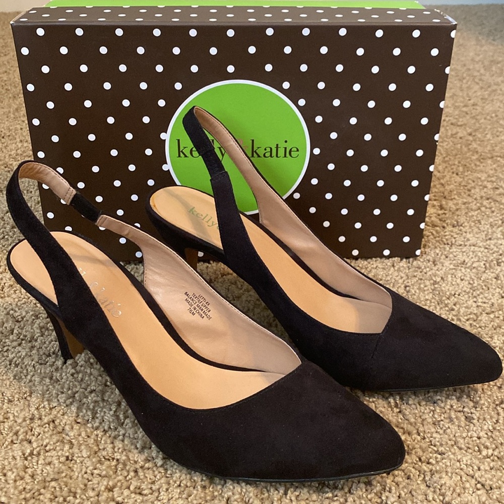 Kelly & Katie Letti Black Pump - Women's 7.5